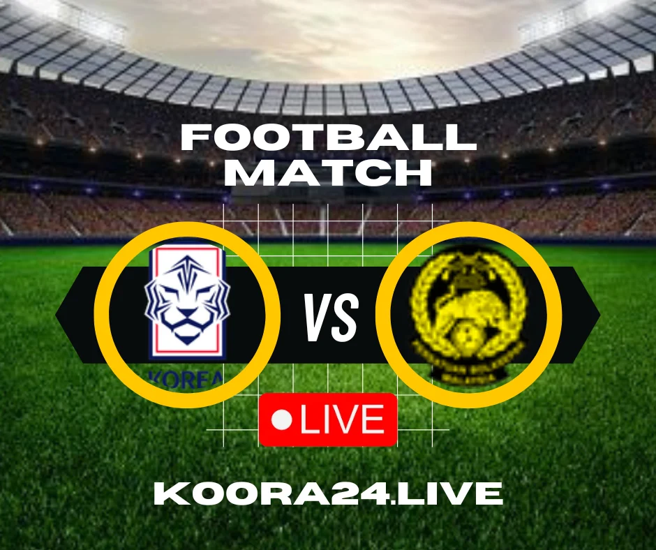 South Korea vs Malasia Asian Cup on Koora24 koora Live English