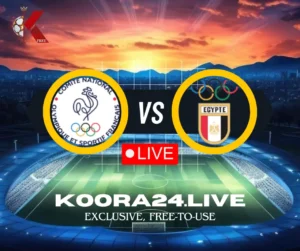 France U23 vs Egypt U23 Olympics Games on Koora 24